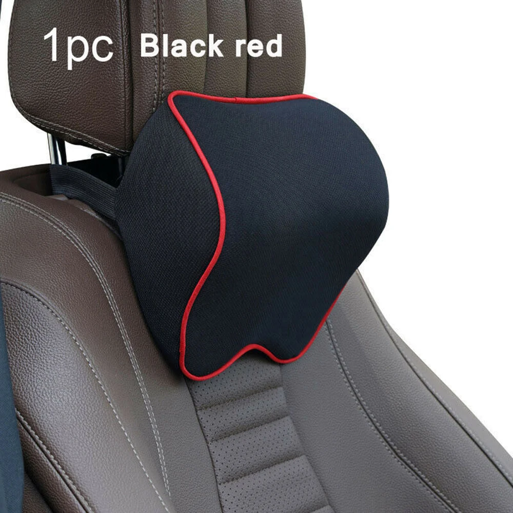 

1pc Car Universal Headrest Pad Auto Accessories Comfortable Memory Foam Three-point Neck Pillow Car Pillow