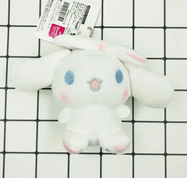 2 1 шт. милый мультфильм аниме Cinnamoroll Собака брелок сумка кулон Мягкие плюшевые игрушки для детей подарок - Цвет: 2
