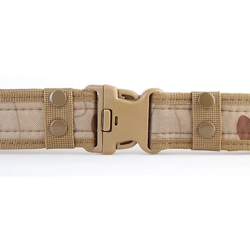 1pc Quick Release Western Outdoor Oxford Cloth Tactical Sports Waistband Buckle Belt For Climbing Outdoor