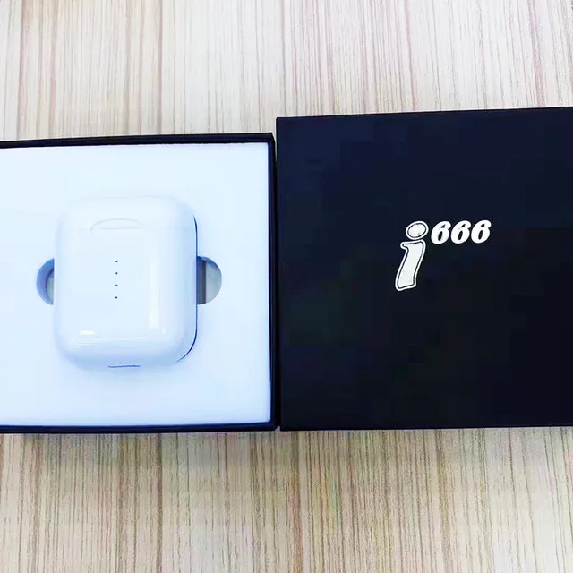 Новые i666 tws сенсорное управление беспроводные Bluetooth наушники всплывающие окна гарнитура для iPhone pk i10 i11 I12 наушники - Цвет: Белый