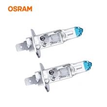 Лампа Ксеноновая OSRAM H1 64150NL 12В 55 Вт P14.5S Night breaker лазерной галогенная лампа для автомобиля H1 3500K больше белого света лампы ближнего и дальнего света высокий лазерный луч 1 пара