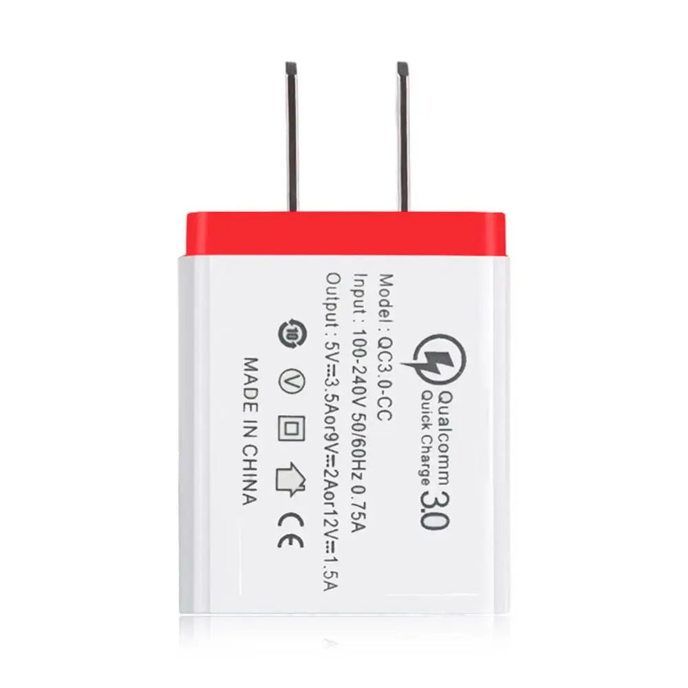 Светодиодный дисплей 5 в 3 А 3 порта USB быстрое зарядное устройство для мобильного телефона для дома и путешествий быстрое зарядное устройство для быстрой зарядки настенное зарядное устройство EU/US Plug - Тип штекера: as show