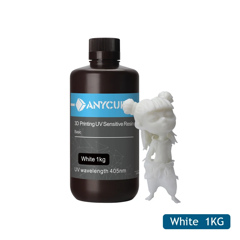 ANYCUBIC 405nm UV Resin for LCD 3D Printer Quick Curing UV Sensitive Resin Liquid Printing Materials for Photon Mono X M3 Max plastic used in 3d printing 3D Printing Materials