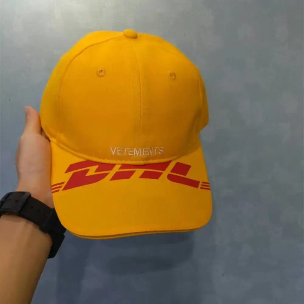 Новые Желтые DHL бейсболки для мужчин и женщин, модные бейсболки для скейтборда в стиле хип-хоп, DHL кепки - Цвет: 5