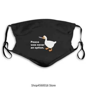 

Peace Was Never An Option Goose Gift Funny masks Mens Cotton cartoon mask Breathable mask unisex mask cartoon T Washable W pm2.5