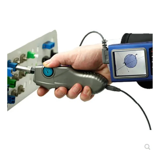 

Fiber 400X Probe Optic MicroScope Fiber Optic Connector Inspection Video Inspection Probe and Display