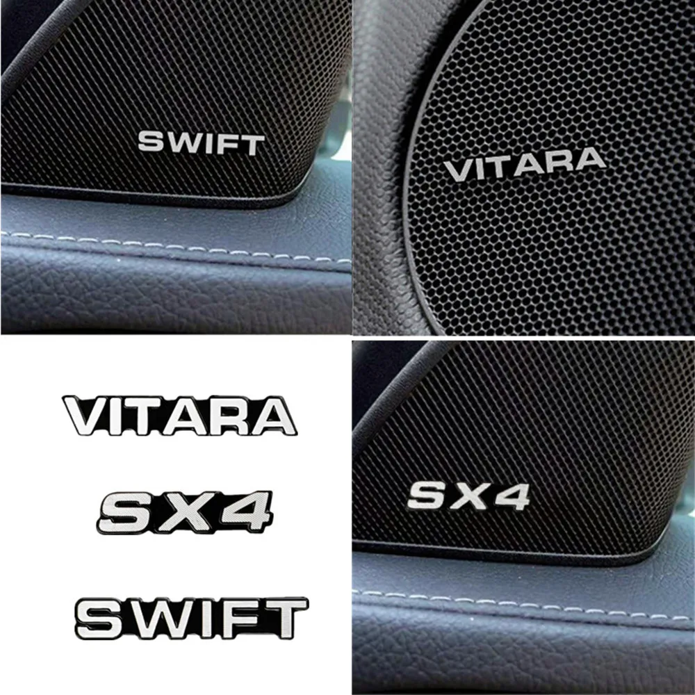 10 шт. алюминиевые 3D-наклейки на эмблему Suzuki SWIFT VITARA SX4 | Автомобили и мотоциклы