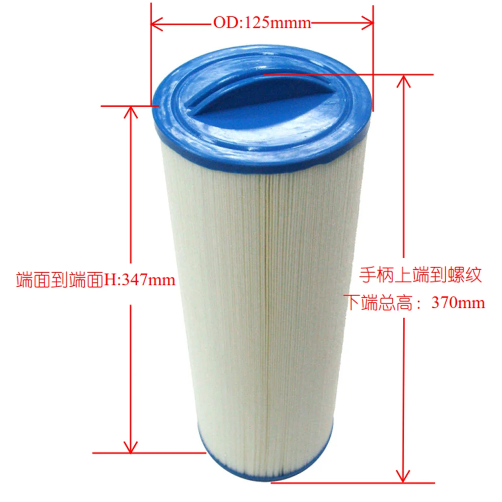 

347mm Length Filter Cartridge for Pool and Spa Cleaning System Replacement