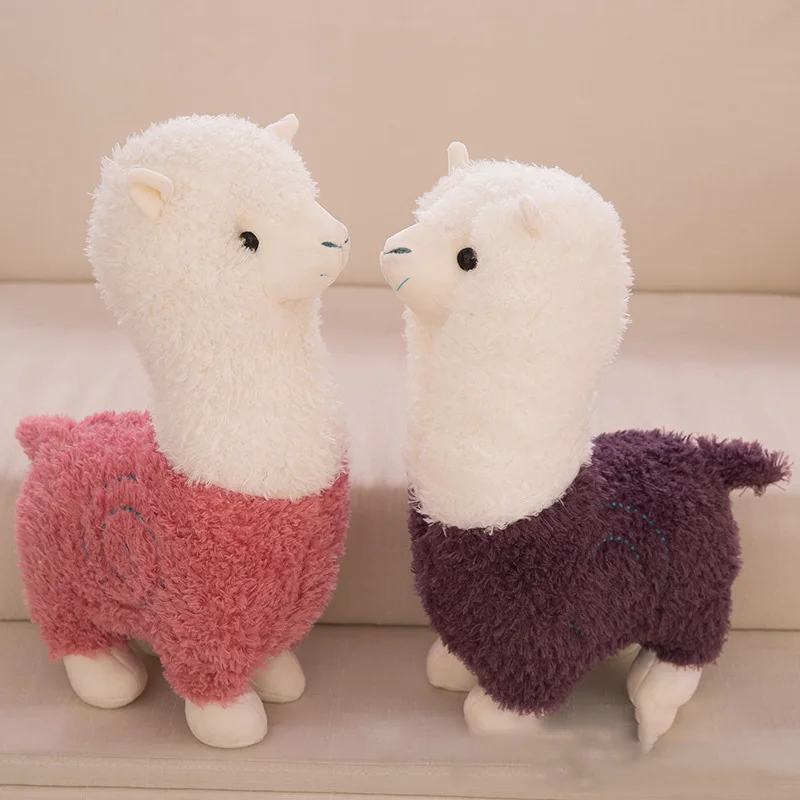 

Cute 28cm cartoon alpaca plush doll toy cloth sheep soft plush animal plush camel birthday gift baby child gift doll decoration