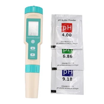 

Digital Salinity Tester 7 in 1 ORP/Salinity/PH/TDS/EC/SG/TEMP Meter ORP Monitor Water Quality Detector for Aquarium