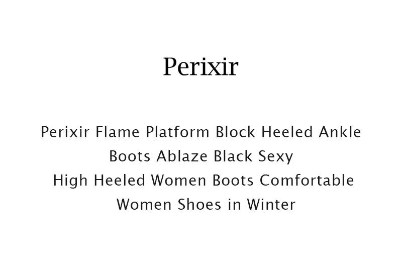 ablaze white flame detail platform block heeled ankle boots