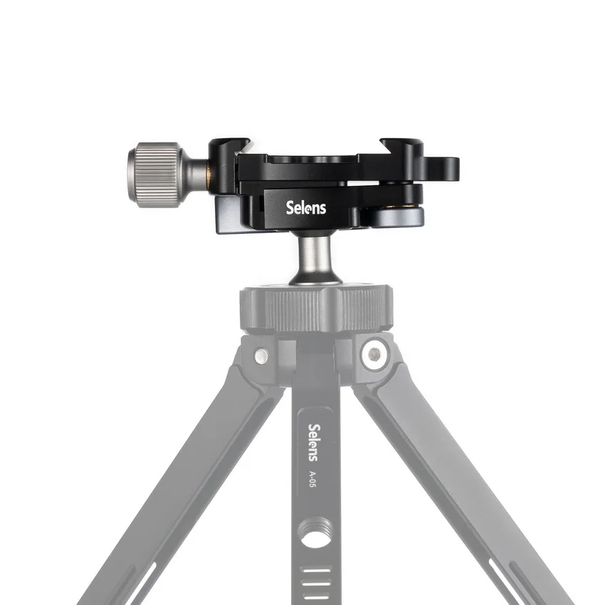 Selens MBP-19 Tripod Head Mini Panoramic Ball Head Camear Tripod Mount For Tripod Camera Cell Phone Light Stand
