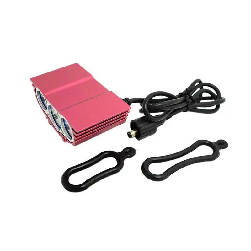 only lamp R WasaFire 6000lm 3* XML-T6 светодиодный велосипед светильник велосипед передний Светильник Велоспорт вспышки света светильник фары для наружной ночной езды кемпинг - Цвет: only lamp R
