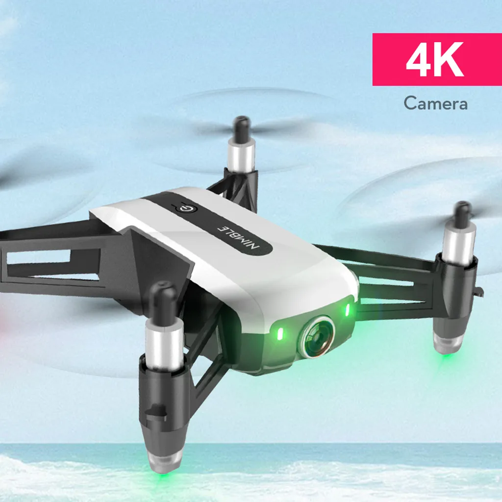 2,4G wifi 4K камера HD Квадрокоптер 12 мин продолжительность полета высота удержания FPV Дрон игрушки дистанционного управления