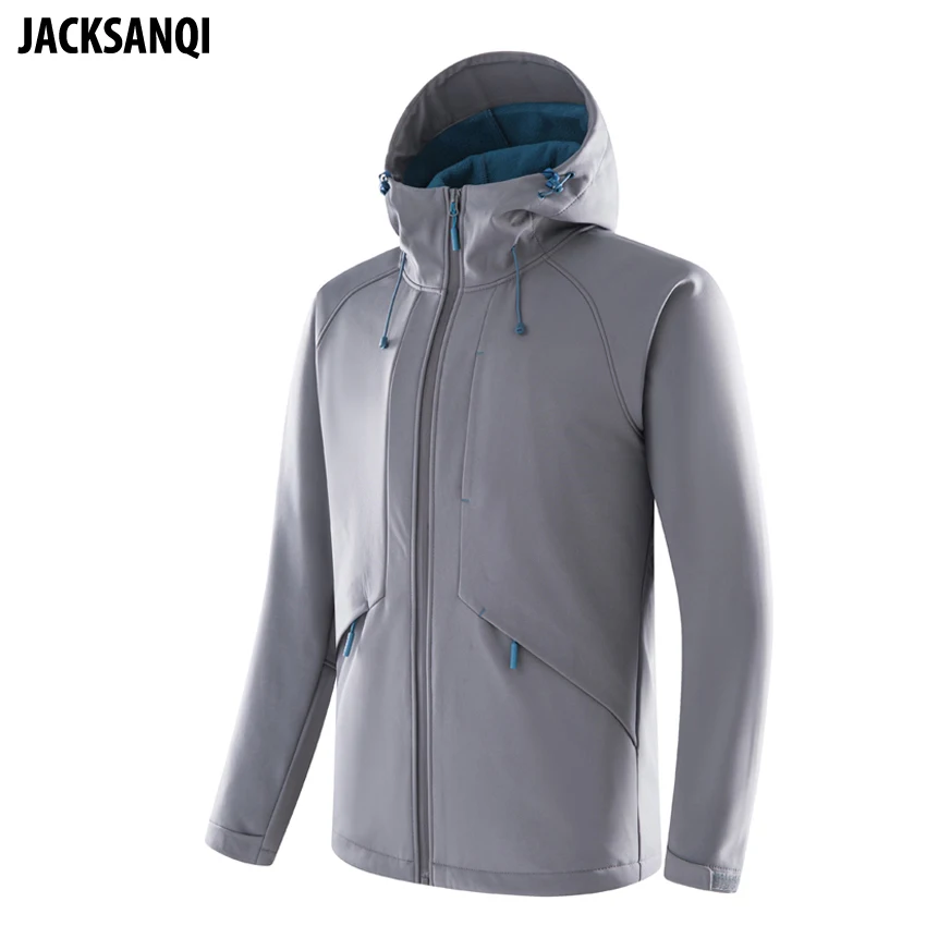 JACKSANQ мужские и женские флисовые походные толстые спортивные куртки ветрозащитный, альпинизм ветровка треккинг Кемпинг Мужское пальто RA335