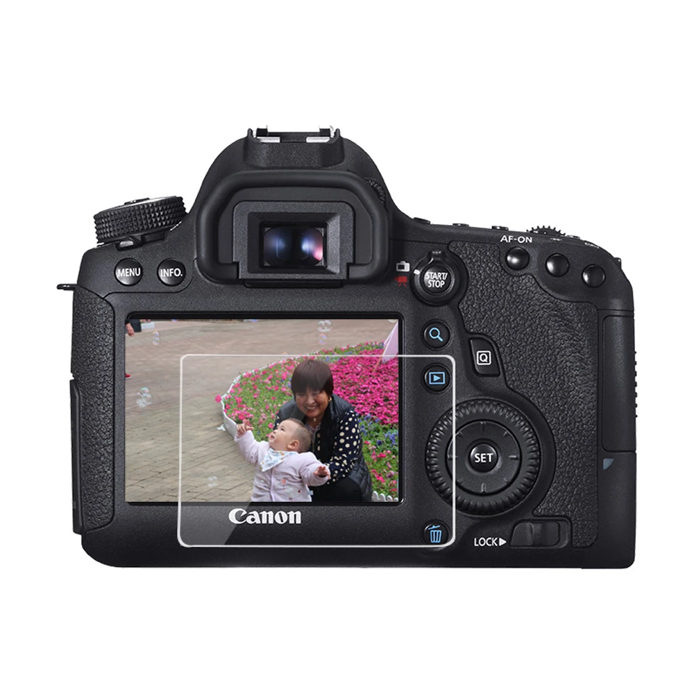 Защита экрана для Canon EOS 70D/77D/80D/800D/700D/750D/760D/650D/100D | Электроника