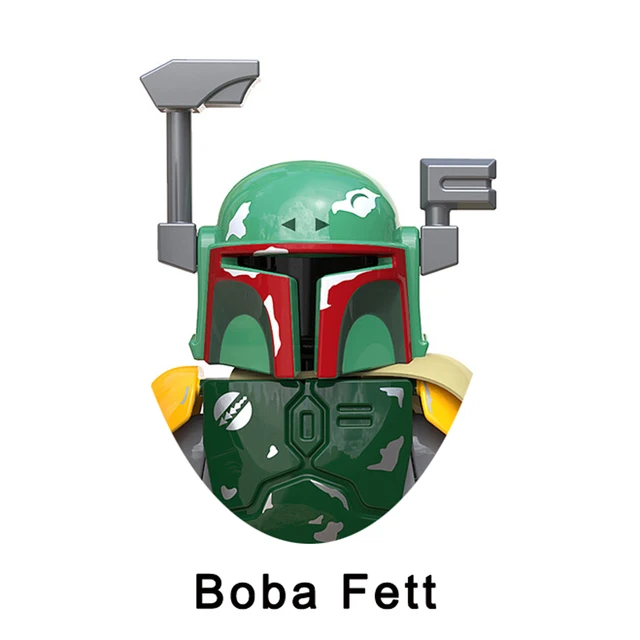 DISNEY Brand Din Djarin Mandalorian Building Blocks Jango Boba Fett Grogu Baby Yoda Paz Vizla Bo-Katan Sabine Wren Bricks Figure 1