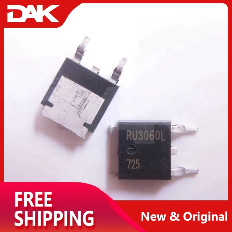 

10PCS RU3060L TO-252 N-Channel Advanced Power MOSFET IC Chip