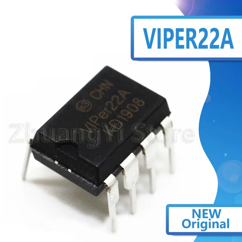 10 шт. VIPER22A VIPER22 индукционная плита вертикальный DIP8 чип питания | Электронные