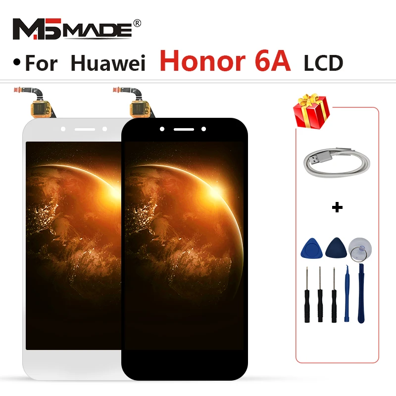

For HUAWEI Honor 6A Display DLI-L22 DLI-L01 DLI-TL20 DLI-AL10 LCD Digitizer Display Touch Screen Assembly Parts With Frame