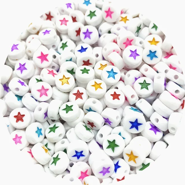 100pcs 6mm Mixed Square Alphabet Letter Beads Charms Bracelet Necklace For Jewelry Making DIY Accessories 17