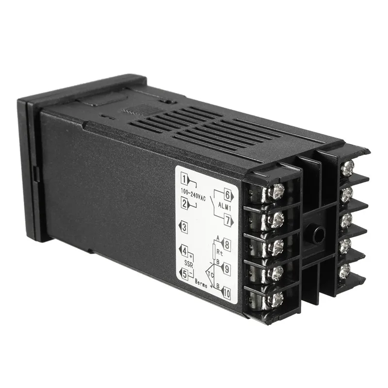 Высококачественный цифровой регулятор температуры 220V PID+ Макс. 40A SSR+ K термопара PID контроллер Набор