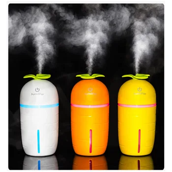 

Ultrasonic Car Air Humidifier Mini Aroma Essential Oil Diffuser for Home Car USB Fogger Mist Maker With LED Night Lamp 3 Color