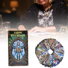 78 шт. Таро Иллюминаты комплект Таро карточный стол палубные игры для семьи вечерние игральные карты на английском языке настольные игры развлечения