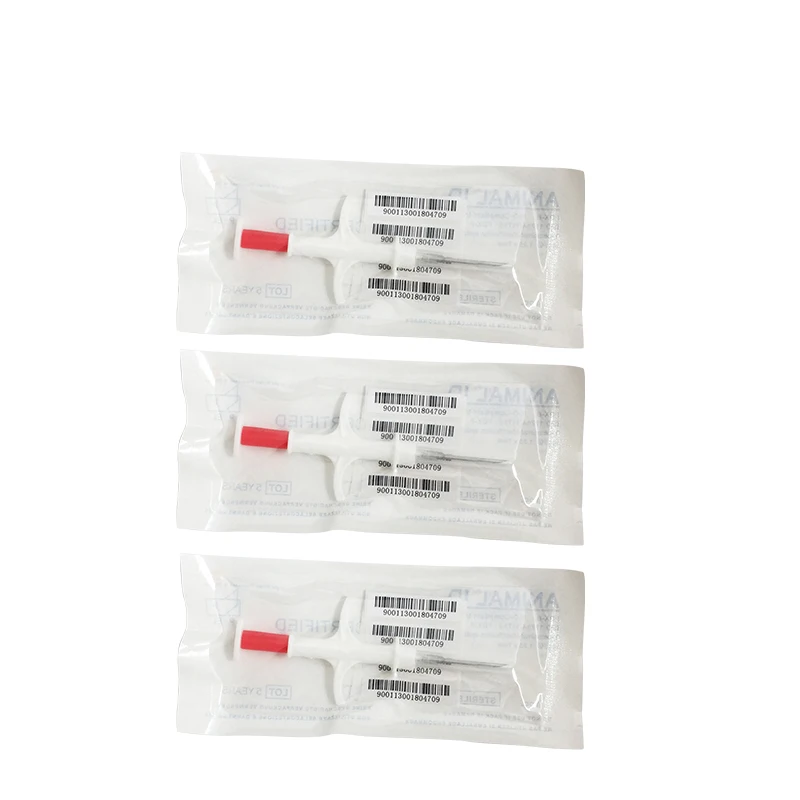 X80pcs 1,25*7 мм 134,2 кГц ISO11784/785 RFID инъекционный микрочип FDX-B шприц для черепах, рыб и т. Д
