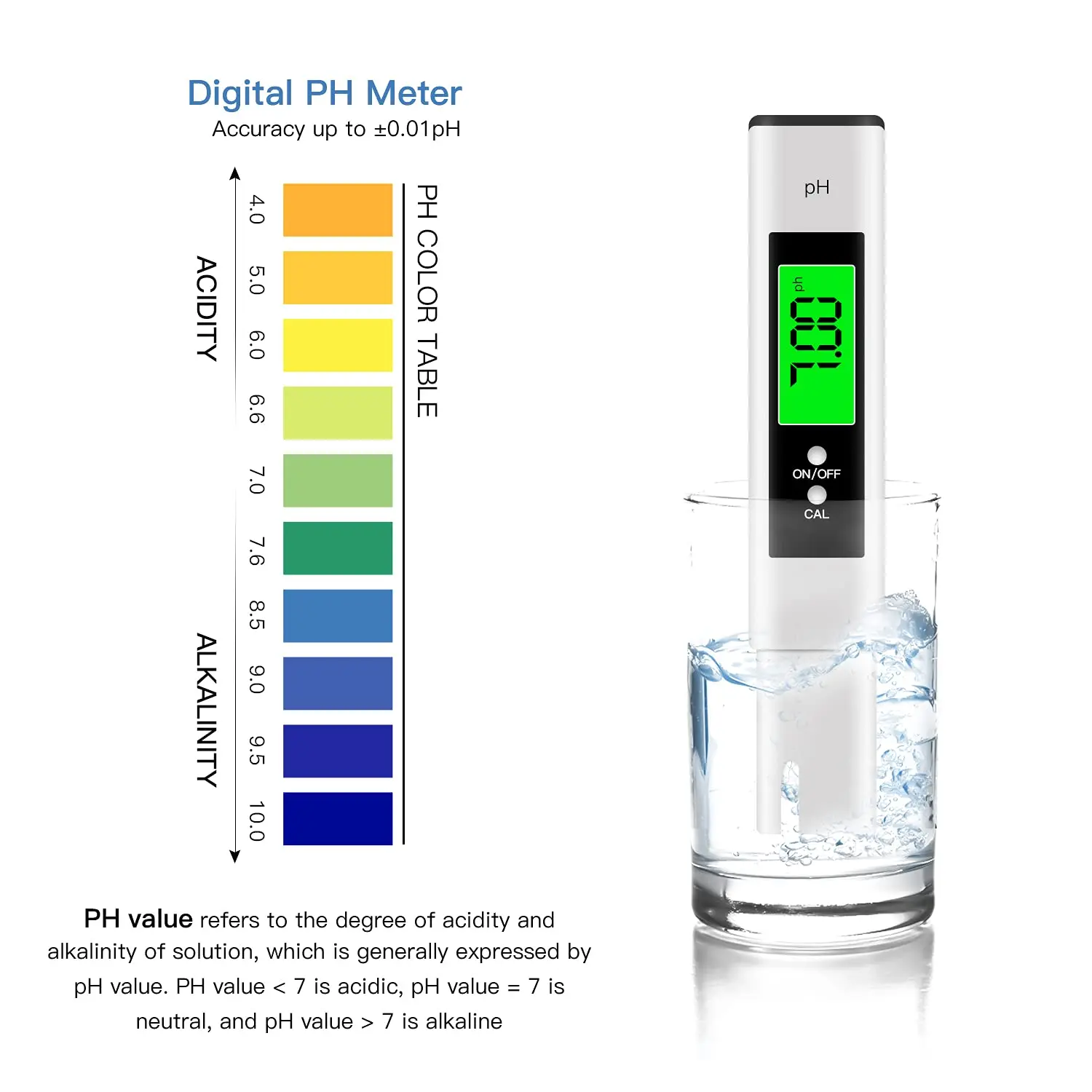 3in1 TDS Messgerät - Wasserqualität Tester Für Aquarium & Trinkwasser 0-9999ppm