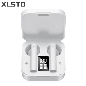 

New TWS Bluetooth 5.1 Earphones Wireless Running Headphone HiFi Stereo Sound Headsets Sweat Proof Earbuds With Mic LED Display