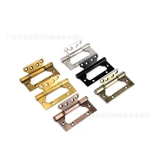Manufacturers Direct Selling Stainless Steel Sub-mother Hinge 4X3X2.5 Doorknob Protector Thick Mute Bearing Flat Open 4-Inch Hin