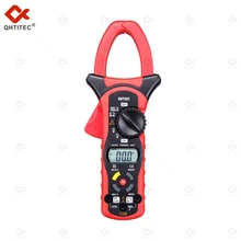 Qhtec – multimètre à pince numérique SNT805, AC DC, ampèremètre True RMS, haute précision, capacité NCV Ohm Hz, testeur ammètre