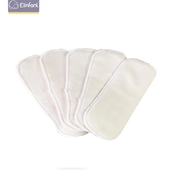 

10pcs Newborn Insert Washable 2 Layers Bamboo Fiber&2 Layers Microfiber Newborn Liner Insert For Baby Cloth Diaper New