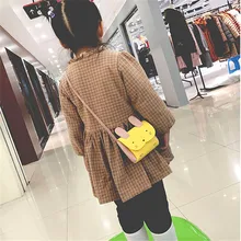 Милые Мультяшные сумочки, простой клатч для девочек, мини сумка на плечо, милая сумка-мессенджер с кошачьими ушками для женщин и детей, универсальная сумочка для ключей и монет