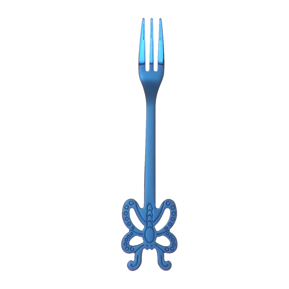 

1PC Stainless Steel Fruit Fork Kitchen Tableware Butterfly Fruit Spoon for Home Bar Kitchen (Butterfly Fork and Spoon )