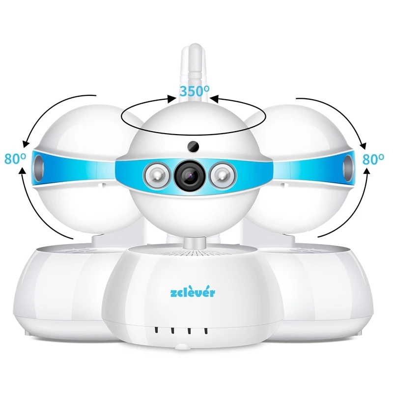 

Zclever HD 1080P IP Camera Wireless Wifi Mini Network Camara Night Vision Home Security Surveillance Camara Baby Monitor