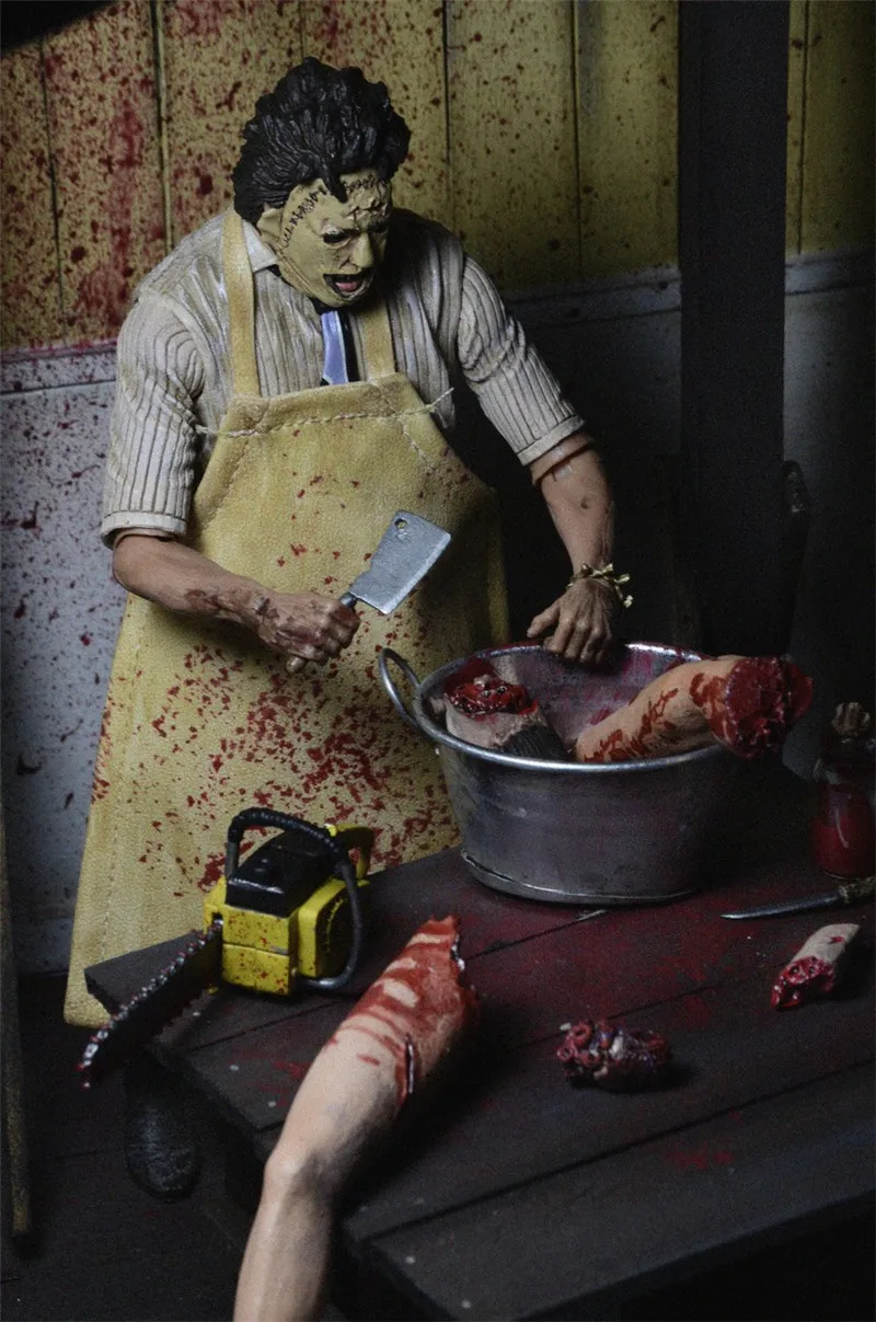18 см NECA 40th юбилей конечная кожа лицо классический террор экшн-фигурка из фильма модель игрушки кукла подарок