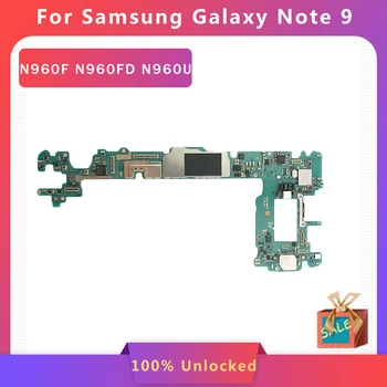 

Original Unlocked For Samsung Galaxy Note 9 N960F N960FD N960U Motherboard,Dual/Single sim For Samsung Galaxy Note 9 Logic Board