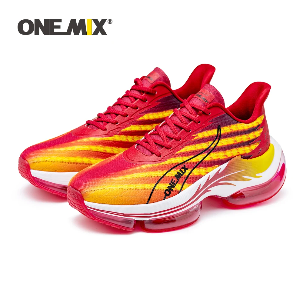 ONEMIX Luxury Brand Women's Sneakers 2021 New Light Breathable Mesh High Quality Casual Sport Shoes Outdoor Jogging Men Trainers