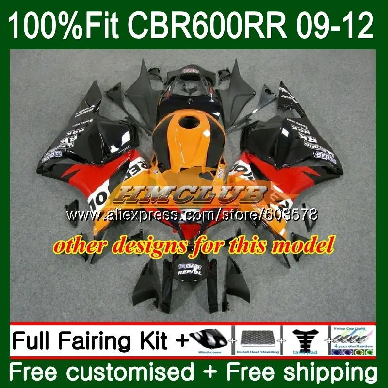 Injection For HONDA CBR600RR 2009 2010 2011 2012 Gloss White 75CL.2 CBR 600 RR CBR 600RR CBR600 RR 600 F5 09 10 11 12 Fairings