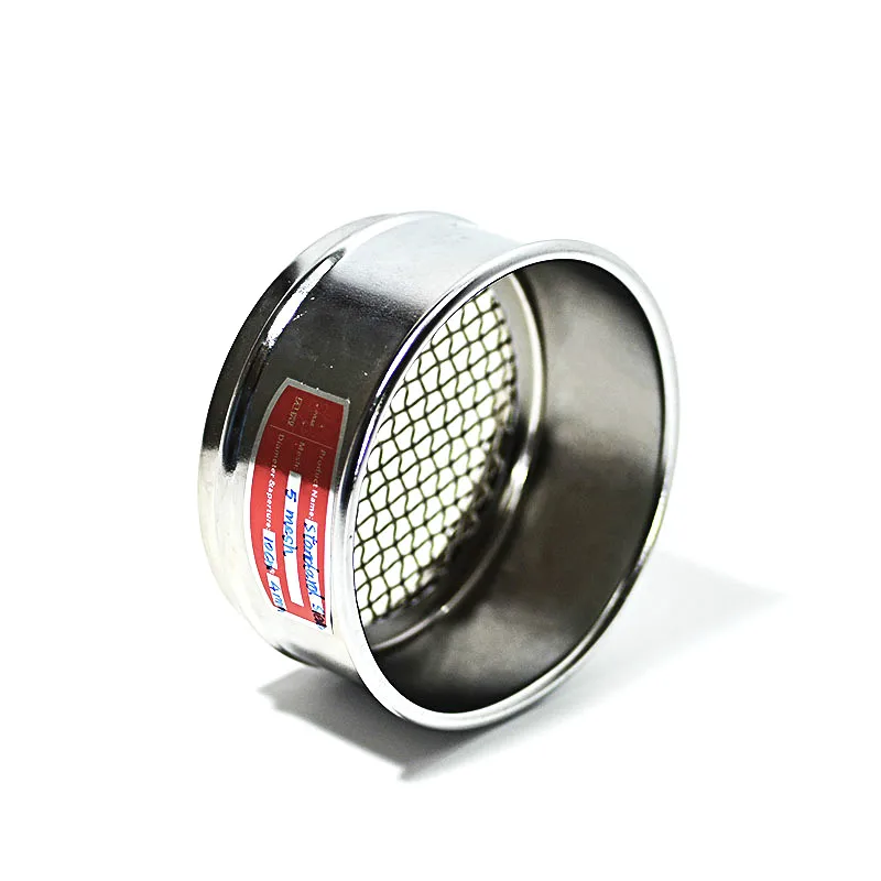 

Test Sieve Laboratory Standard Sieve Sampling Inspection Pharmacopeia Sieve All 304 SUS Diam. 10 cm 4-10 Mesh Aperture 2-5 mm