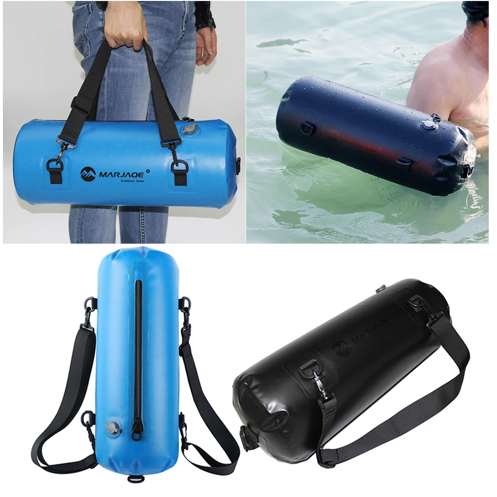 

MagiDeal 2pcs 12L Waterproof Dry Bag Swimming Rafting Kayaking Backpack
