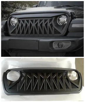 

High quality ABS Mesh Grille Trim Racing Grills Fits For JEEP Wrangler 2018 2019 2020