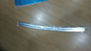 

Stainless Steel Rear Bumper Protector Sill Trunk Guard Cover Trim For Volkswagen Passat B6 2005-2010 Car styling