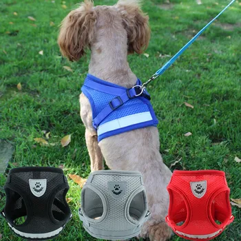 

Pet Harness Leash Set for Dogs Dog Harness and Leash Set Dog Harness Vest Leads for Outdoor Breathable Pet Supplies for Puppy