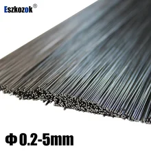 Fils en acier inoxydable, diamètre 0.2mm à 5mm longueur 500mm