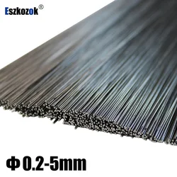 Fils en acier inoxydable, diamètre 0.2mm à 5mm longueur 500mm 