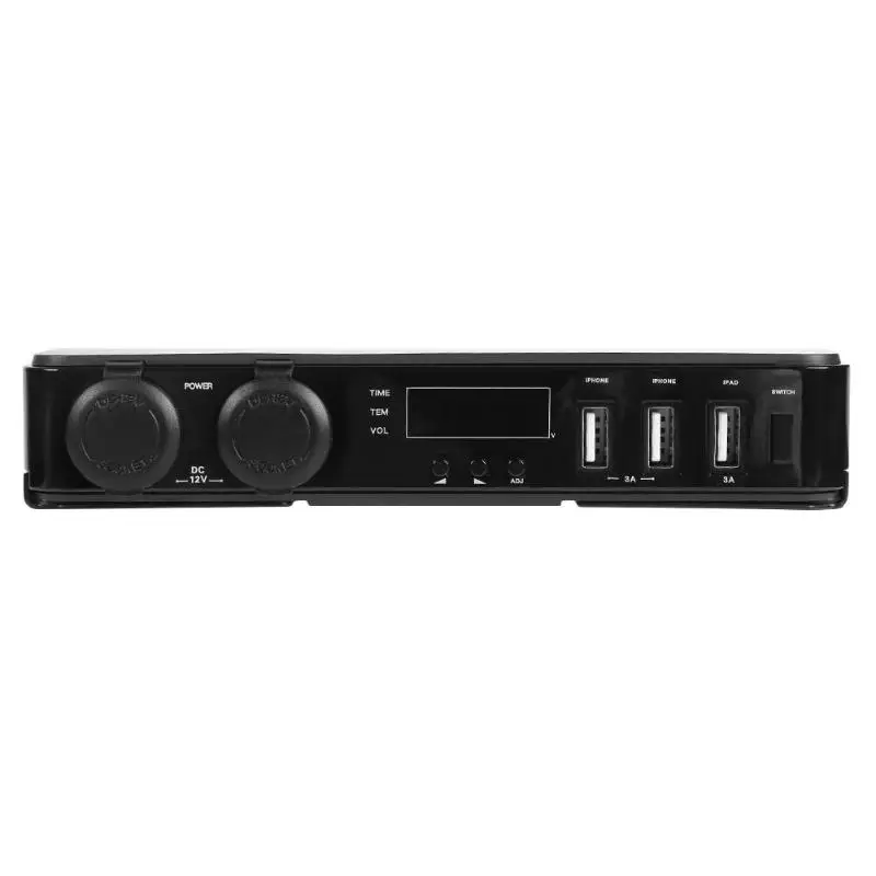 12 V/24 V 2 Way автомобильный разветвитель прикуривателя USB Зарядное устройство адаптер сигареты Зажигалка на электропитании адаптер для быстрого автомобильного Зарядное устройство Мощность адаптер
