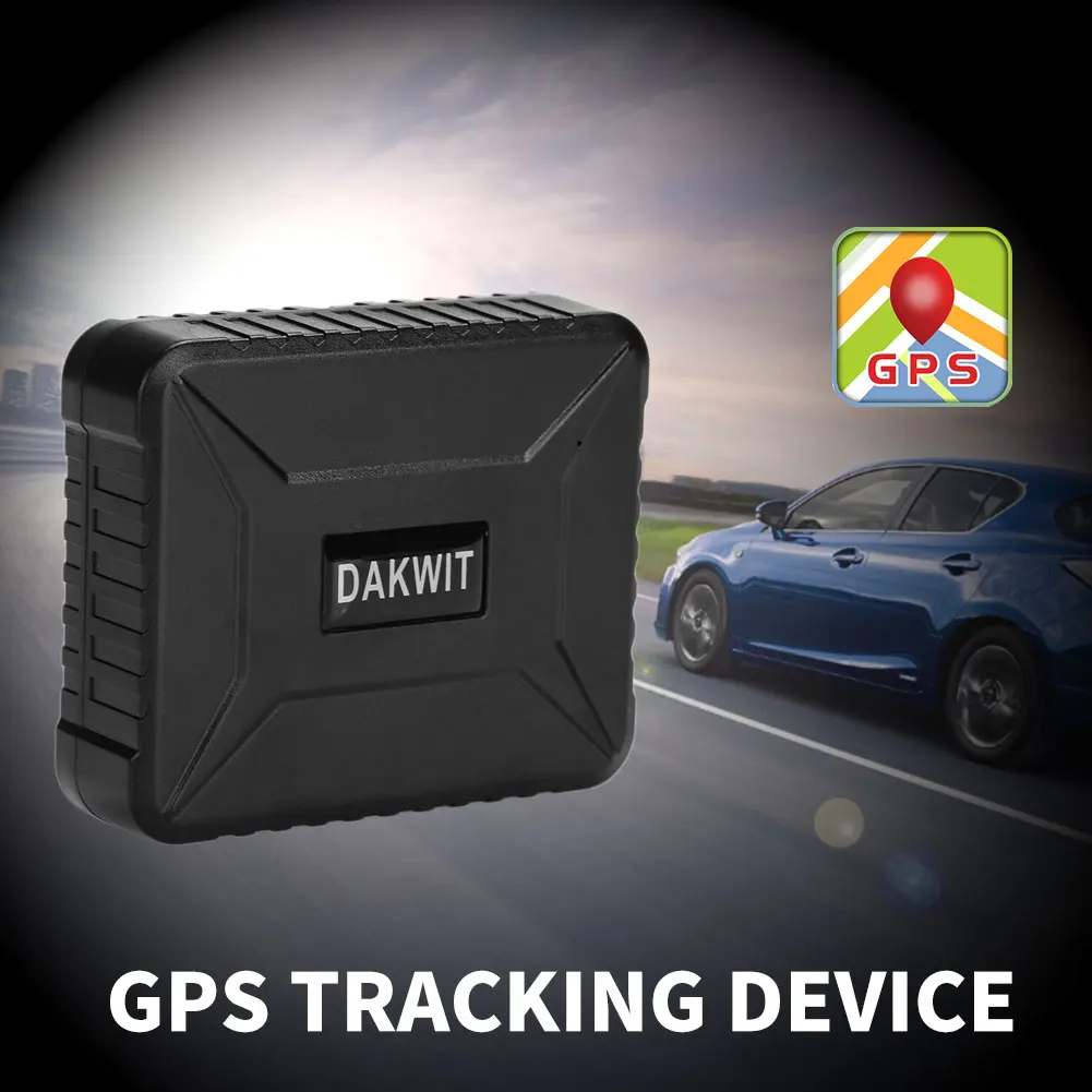 Автомобильный gps локатор точный gps трекер будильник позиционирование GSM/GPRS Черный Водонепроницаемый